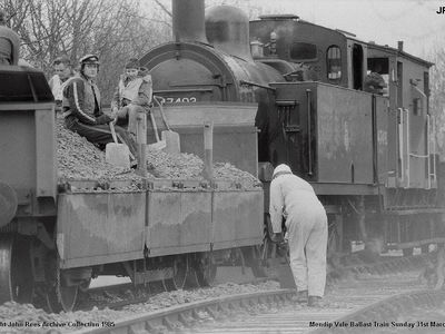 31st March 1985 Mendip Vale ballast train
